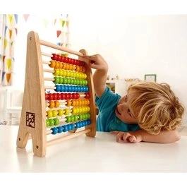 Hape Regenbogen-Abakus aus Holz, 3–7 Jahre