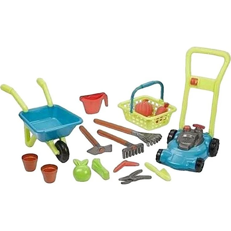 Ecoiffier Super Pack Jardin 3 en 1 Spielzeug-Garten-Set