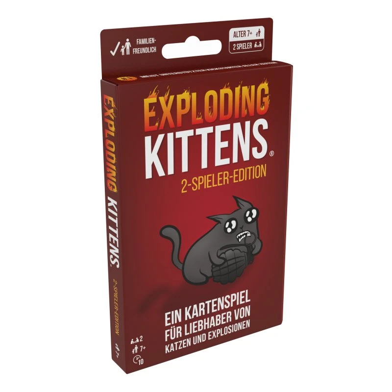 Exploding Kittens 2-Spieler-Edition