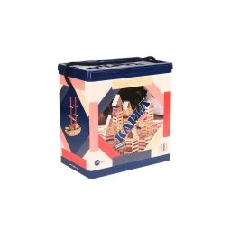 KAPLA® Holzbausteine 120 Stk blau/gelb/grün
