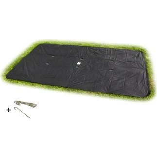 EXIT Trampolin-Abdeckplane rechteckig 275x458 cm schwarz