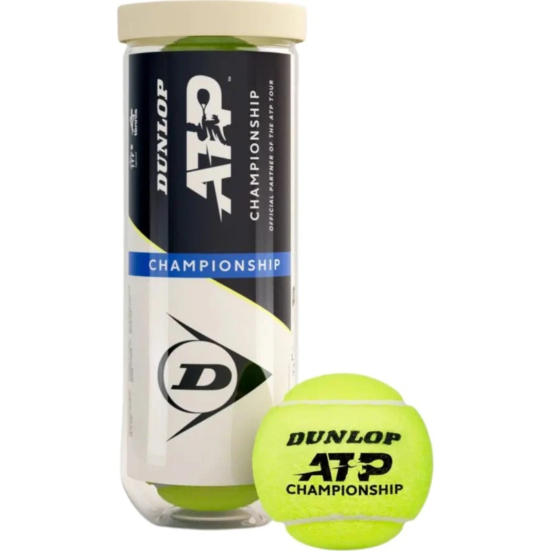 Dunlop ATP Championship Tennisbälle 3er-Dose (gelb)