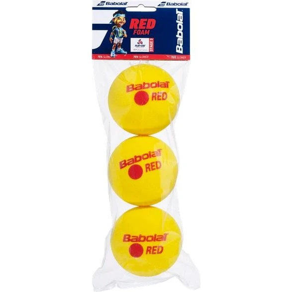 Babolat Red Foam Tennisbälle 3er-Pack