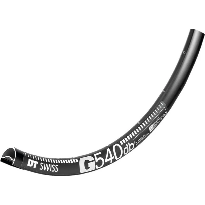 DT Swiss G 540 DB Gravel Felge 27,5 Zoll schwarz 28 Loch