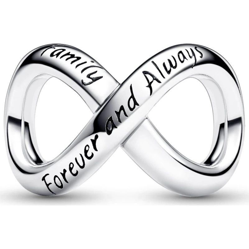 Pandora Infinity Forever Charm in Sterlingsilber