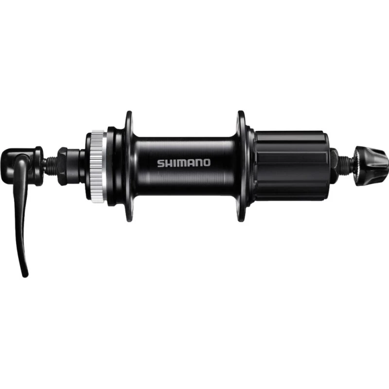 Shimano FH-QC300 Hinterradnabe 36G 10F Disc CL 135mm schwarz