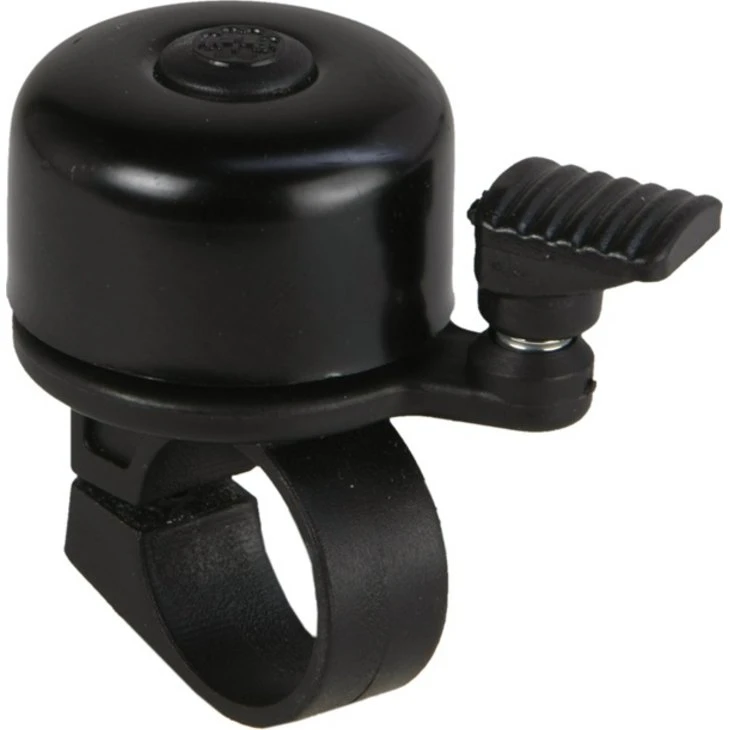 FISCHER Fahrradlenker-Klingel 22 mm schwarz/silber