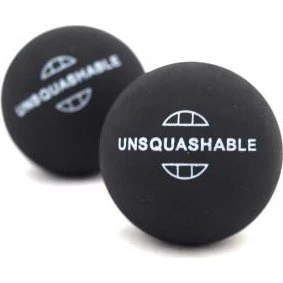 Unsquashable Squashball langsam (1 gelber Punkt, schwarz)