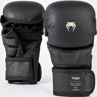 Venum Impact Evo Sparring MMA Handschuhe Schwarz