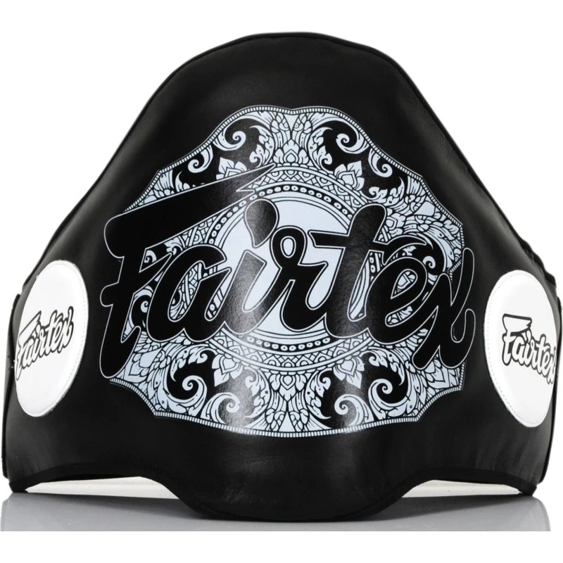 FAIRTEX Trainer Bauchpratze Leder schwarz