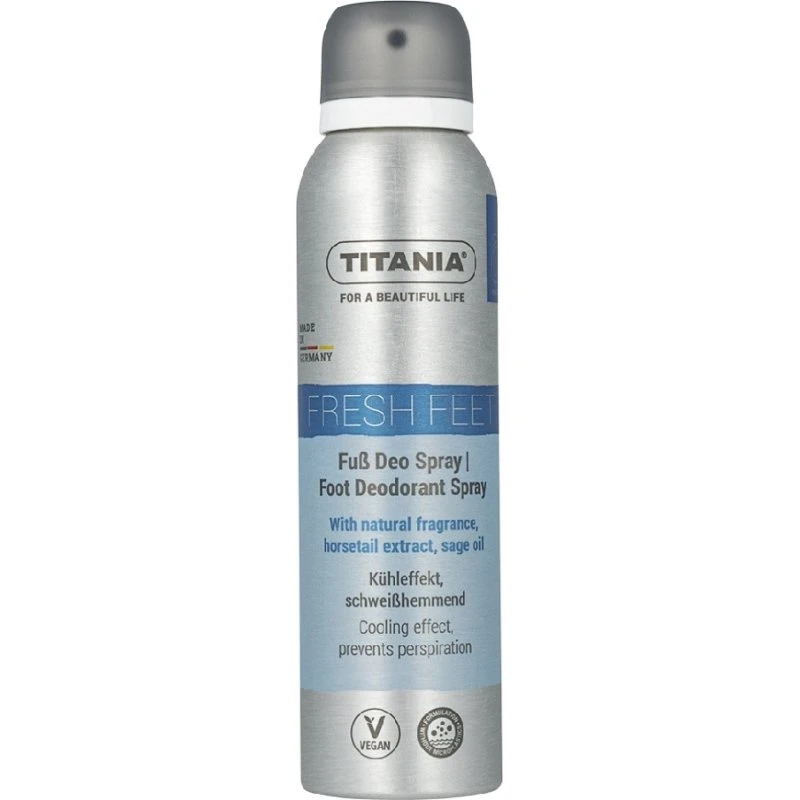 Titania Fresh Feet Fuß Deo Spray 150ml Vegan
