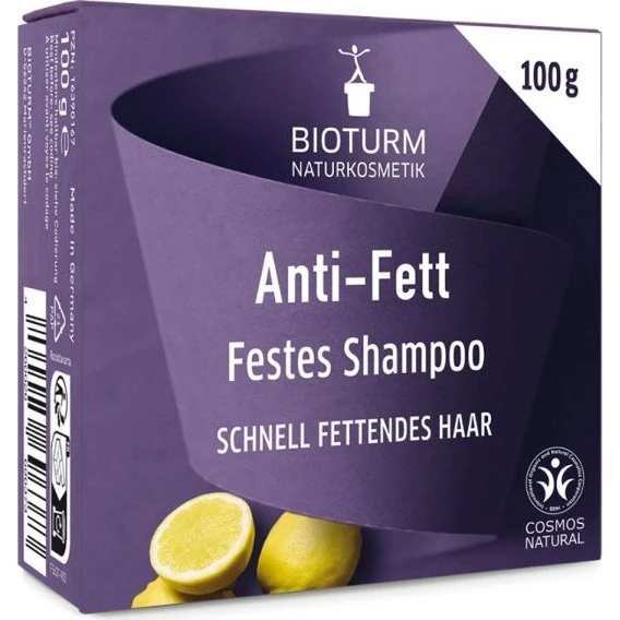 Bioturm Festes Shampoo Anti-Fett 100 g