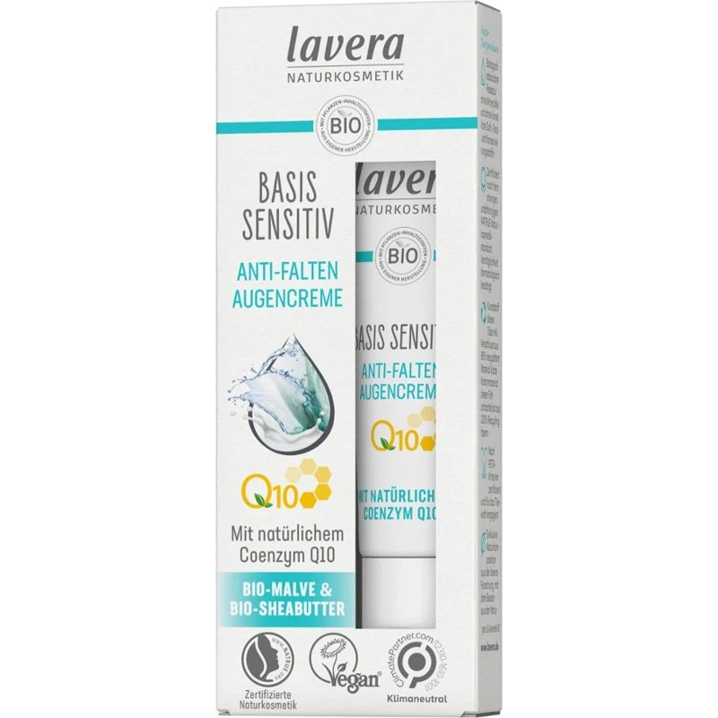 Lavera basis sensitiv Anti-Falten Augencreme Q10 (15 ml)
