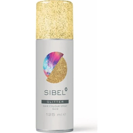 Sibel Hair Colour Spray Glitter Gold 125 ml