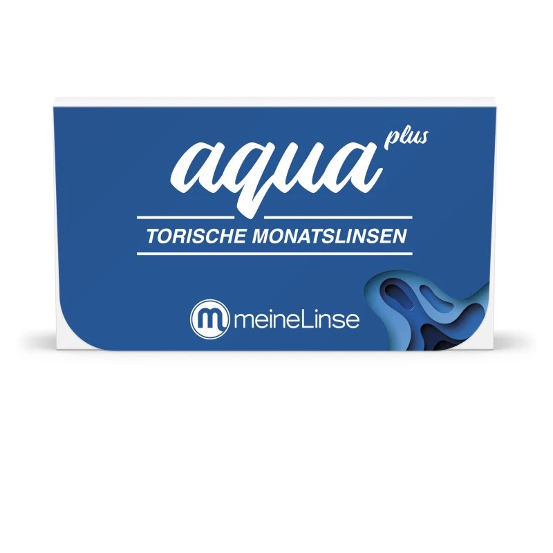 meineLinse Aqua Torische Monatslinsen 3er Pack