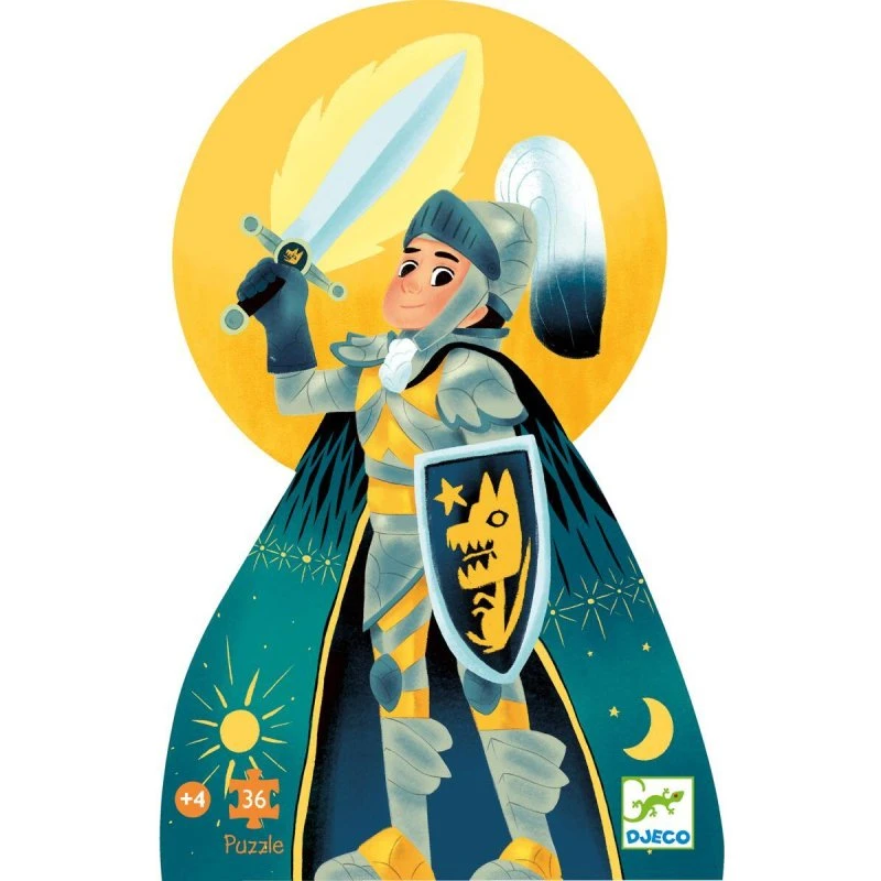 DJECO Puzzle Ritter des Vollmonds 36 Teile