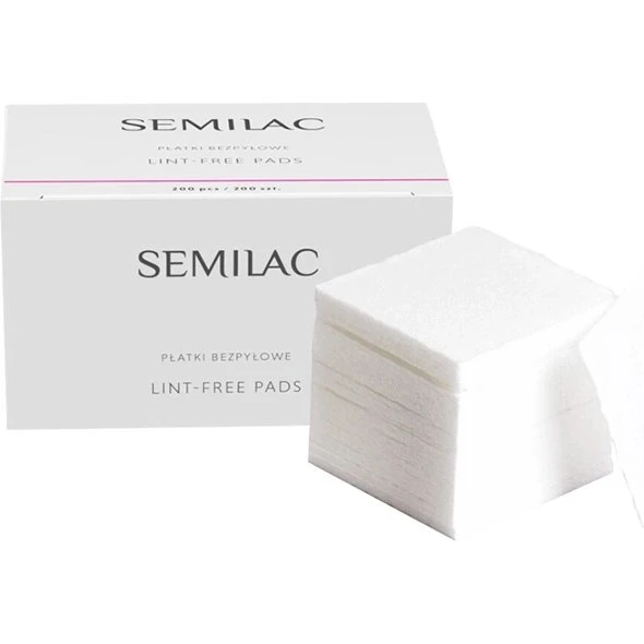 Semilac Lint Free Pads 200 Stück