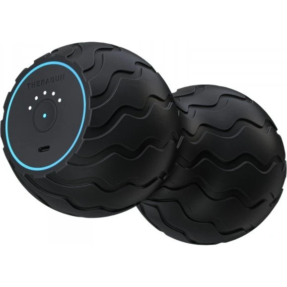 Therabody Wave Duo Faszienrolle mit Vibration, Schwarz