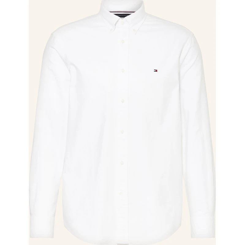 TOMMY HILFIGER Oxfordhemd Regular Fit Weiß