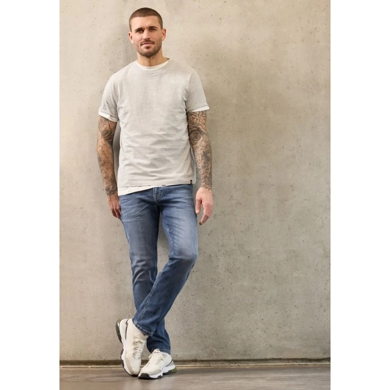 Street One MEN Regular-fit-Jeans indigo