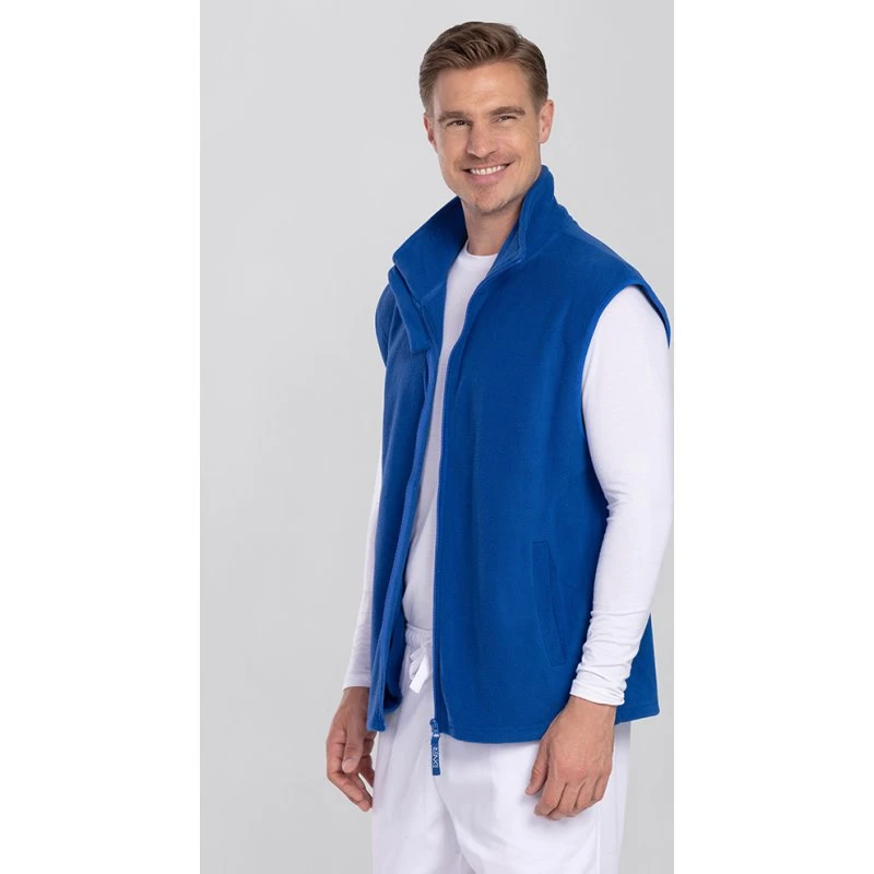 EXNER® Herren Fleeceweste royal blue 3XL