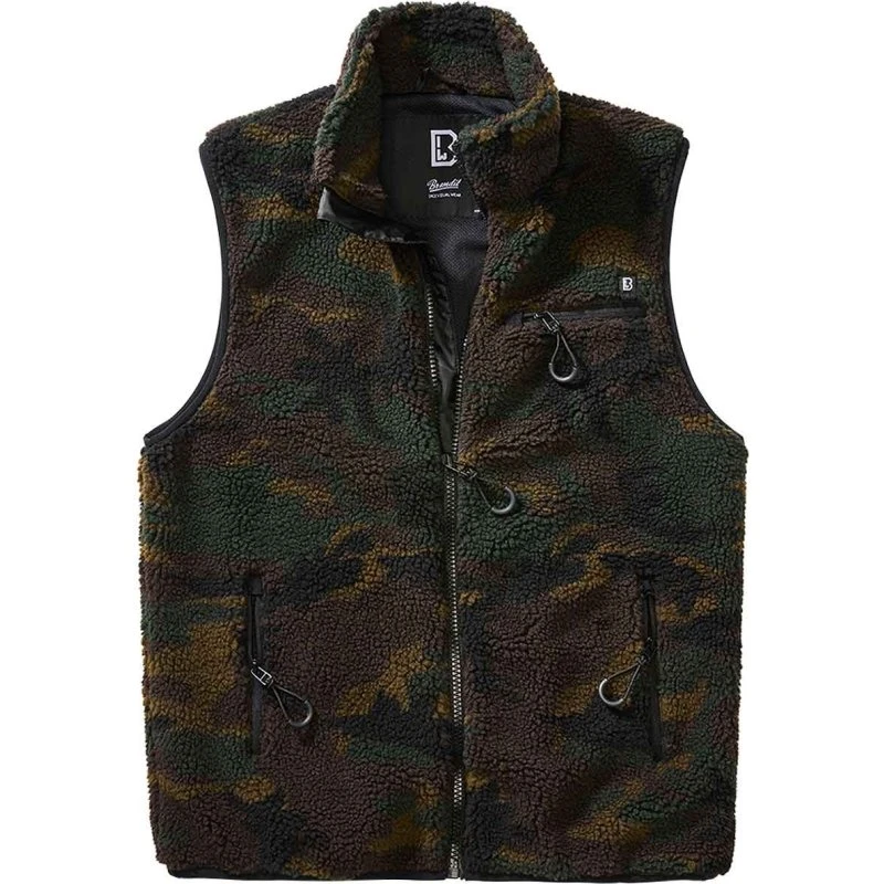 Brandit Darkcamo S Teddyfleece Weste