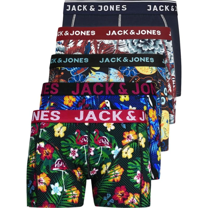 Jack & Jones 5er-Pack Boxershorts Jacvel