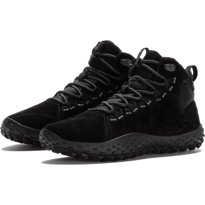Merrell Wrapt Mid WP Women, schwarz/schwarz