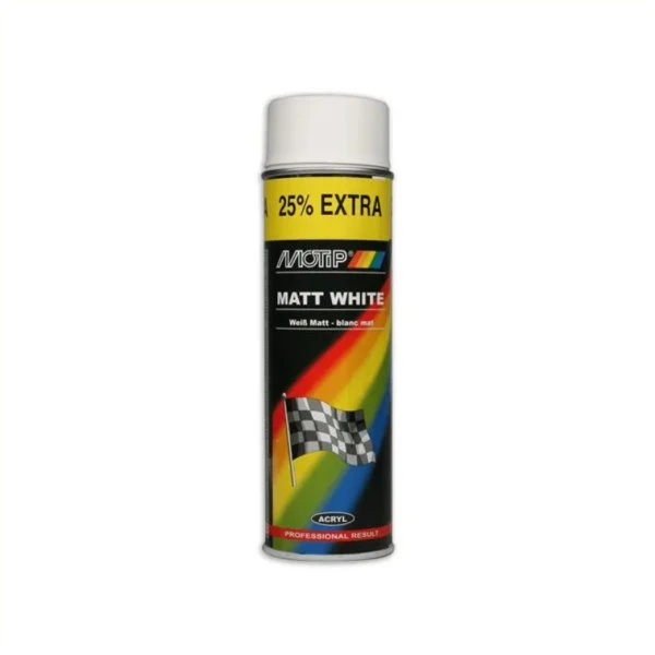 MoTip Weiß Matt Spray 500ml