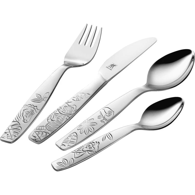 Zwilling Kinderbesteck Dschungel 4-teilig