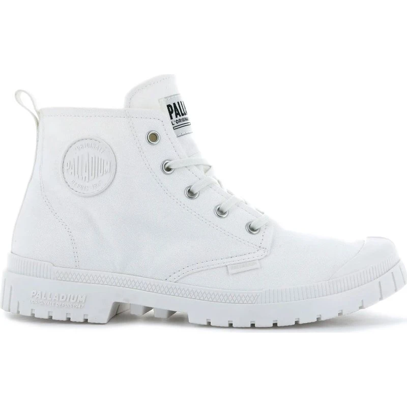 Palladium Pampa SP20 Hi Weiß Mid-Top Stiefel