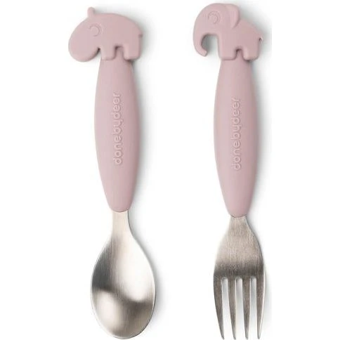 Done by Deer Baby Besteck Easy-Grip 2-teilig