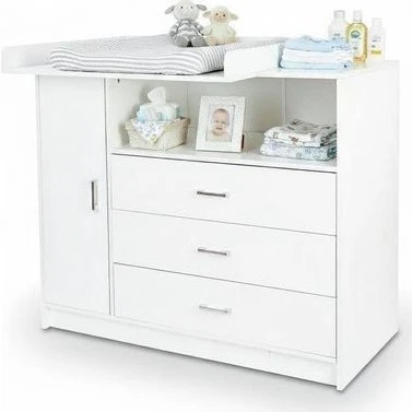 IKEA HEMNES Wickelkommode Weiß 3 Schubladen 93 cm