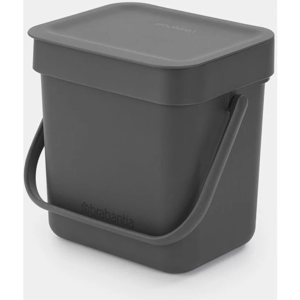Brabantia Sort & Go Abfallbehälter 3 L gr