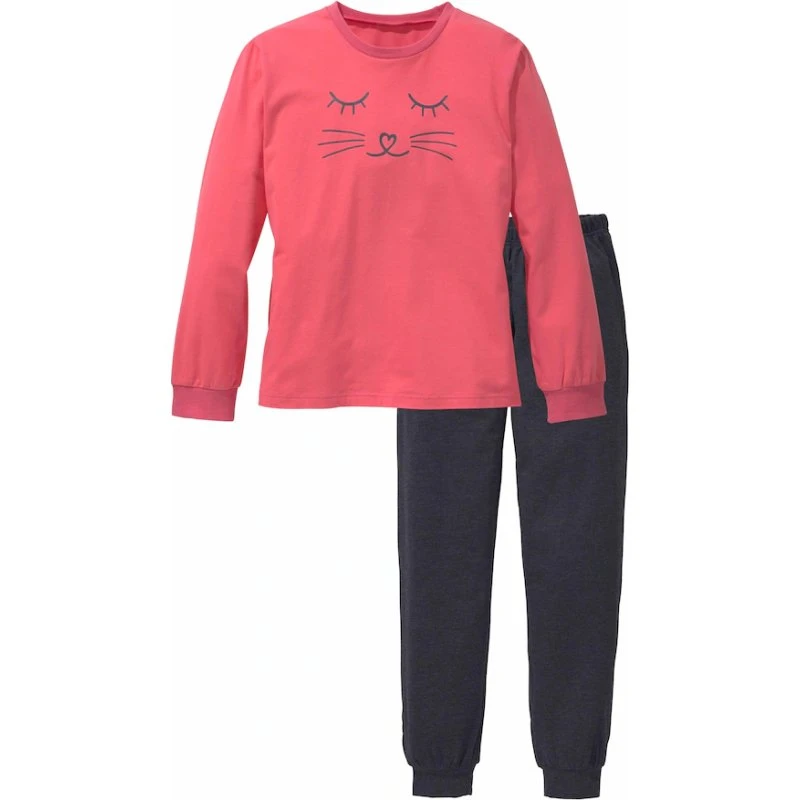 Vivance Arizona Pyjama 2-tlg. Cat Print