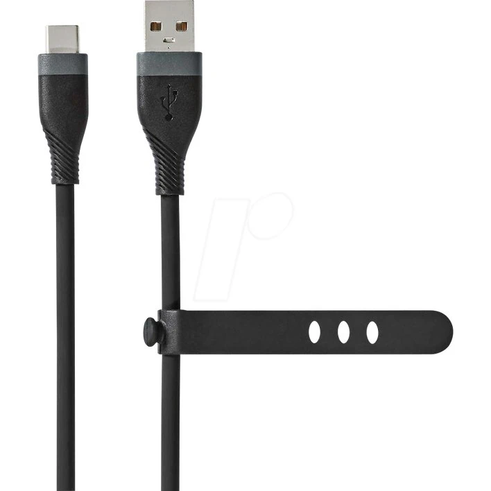 Nedis USB-C-Ladekabel 1,5 m schwarz