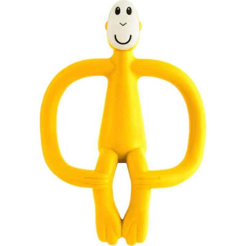 Matchstick Monkey Beißring Affe gelb 10,5 cm