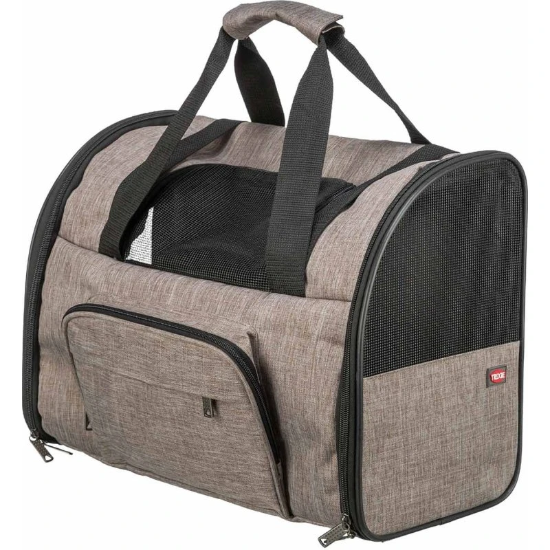 Trixie Shiva Hunderucksack 41x30x21 cm beige/braun