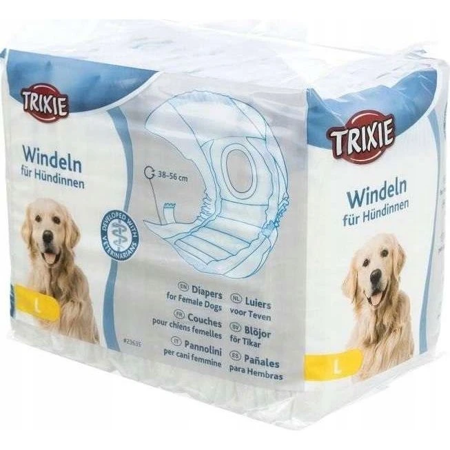 Trixie Windeln für Hündinnen Größe L