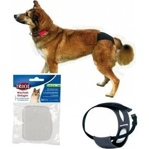 Trixie Protective Pants L mit 3 Wechseleinlagen