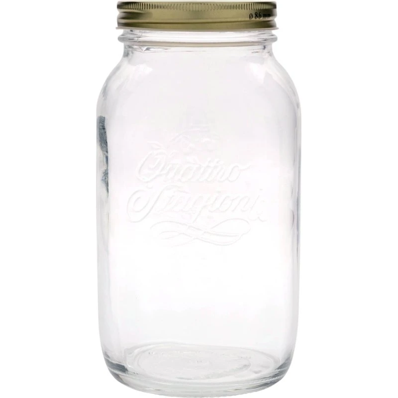 Quattro Stagioni 1,5 L Glas mit Schraubverschluss