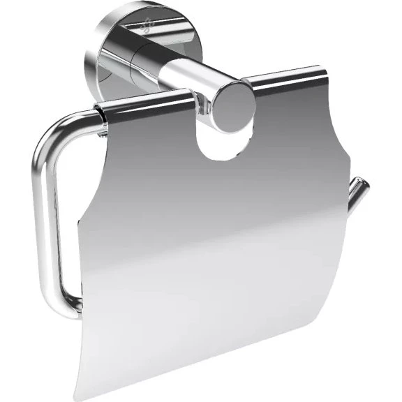 Deante JASMIN Chrom Toilettenpapierhalter mit Deckel