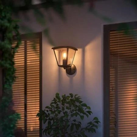 Philips Hue Inara LED-Außenwandleuchte schwarz IP44