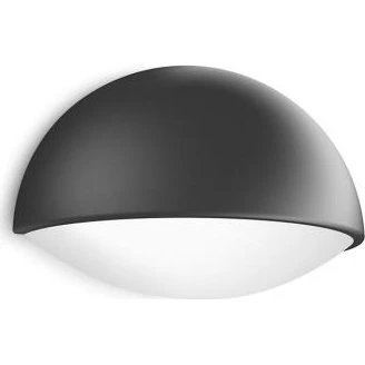 Philips myGarden Dust Halbmond-Wandleuchte Anthrazit 4W 2700K
