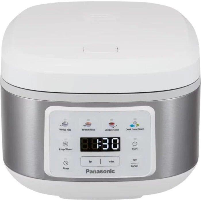 Panasonic SR-DA152WXE Keramikbeschichtet, 1,5 Liter Reiskocher & Dampfgarer