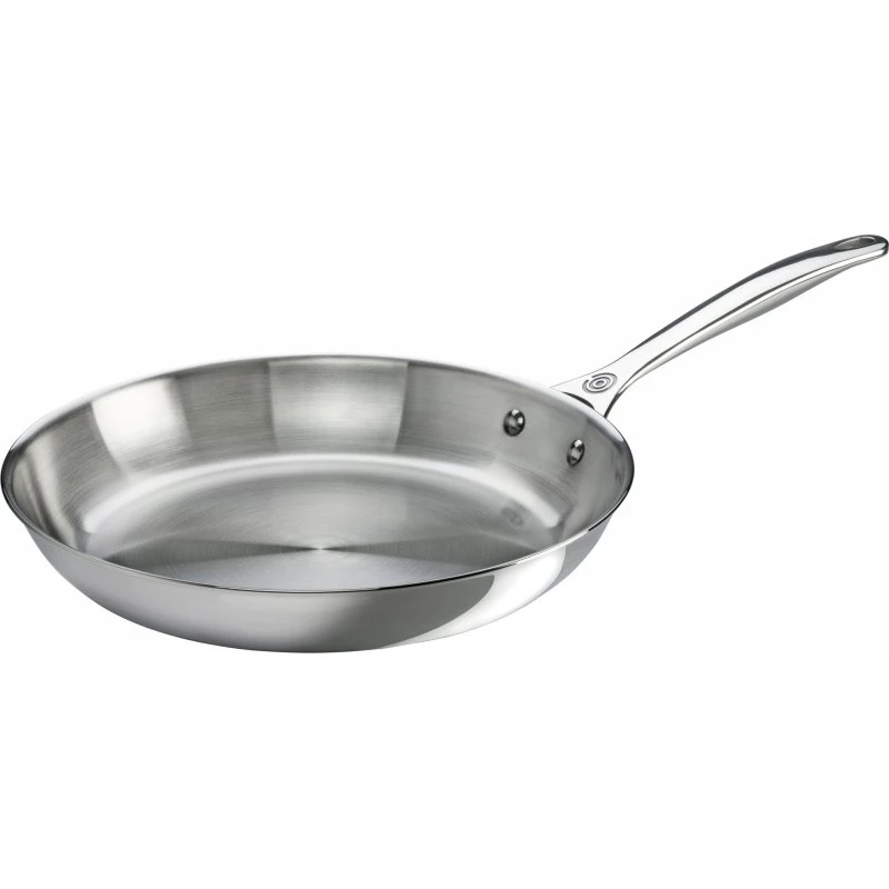 Le Creuset 3-ply Plus Pfanne 26 cm unbeschichtet