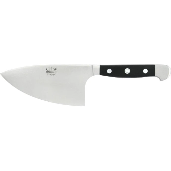 Güde Alpha Kräutermesser Shark 14 cm, schwarz