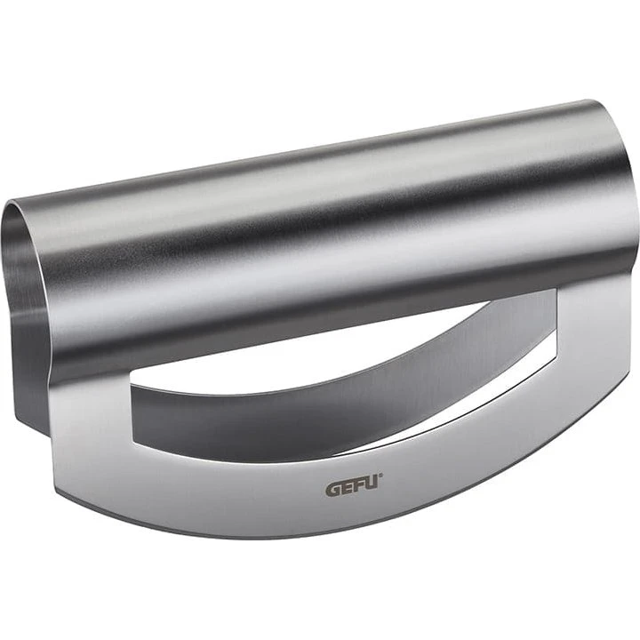 GEFU Wiegemesser VIAVO Set Silber mit Brett