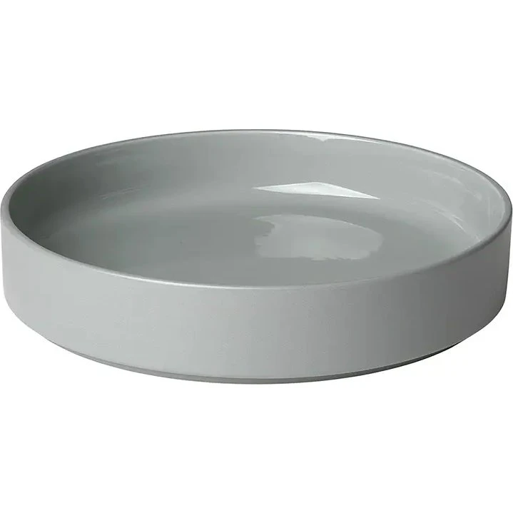 blomus Pilar Tiefer Teller Mirage Grey Ø20 cm