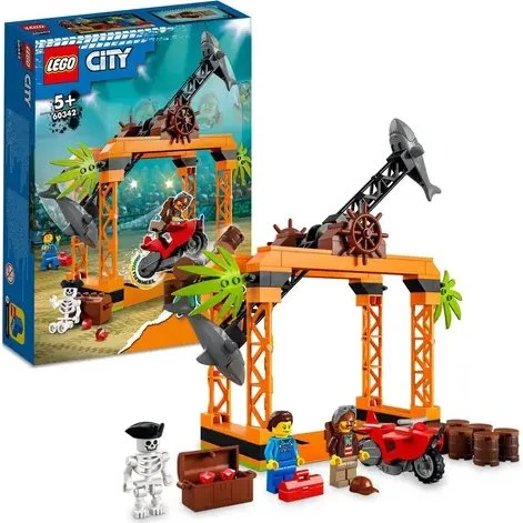 LEGO City 60342 Haiangriff-Stuntchallenge – 122 Teile
